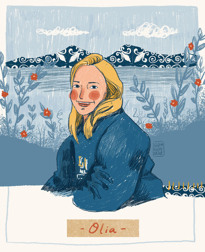 An Illustrated Family Portrait (Digital)