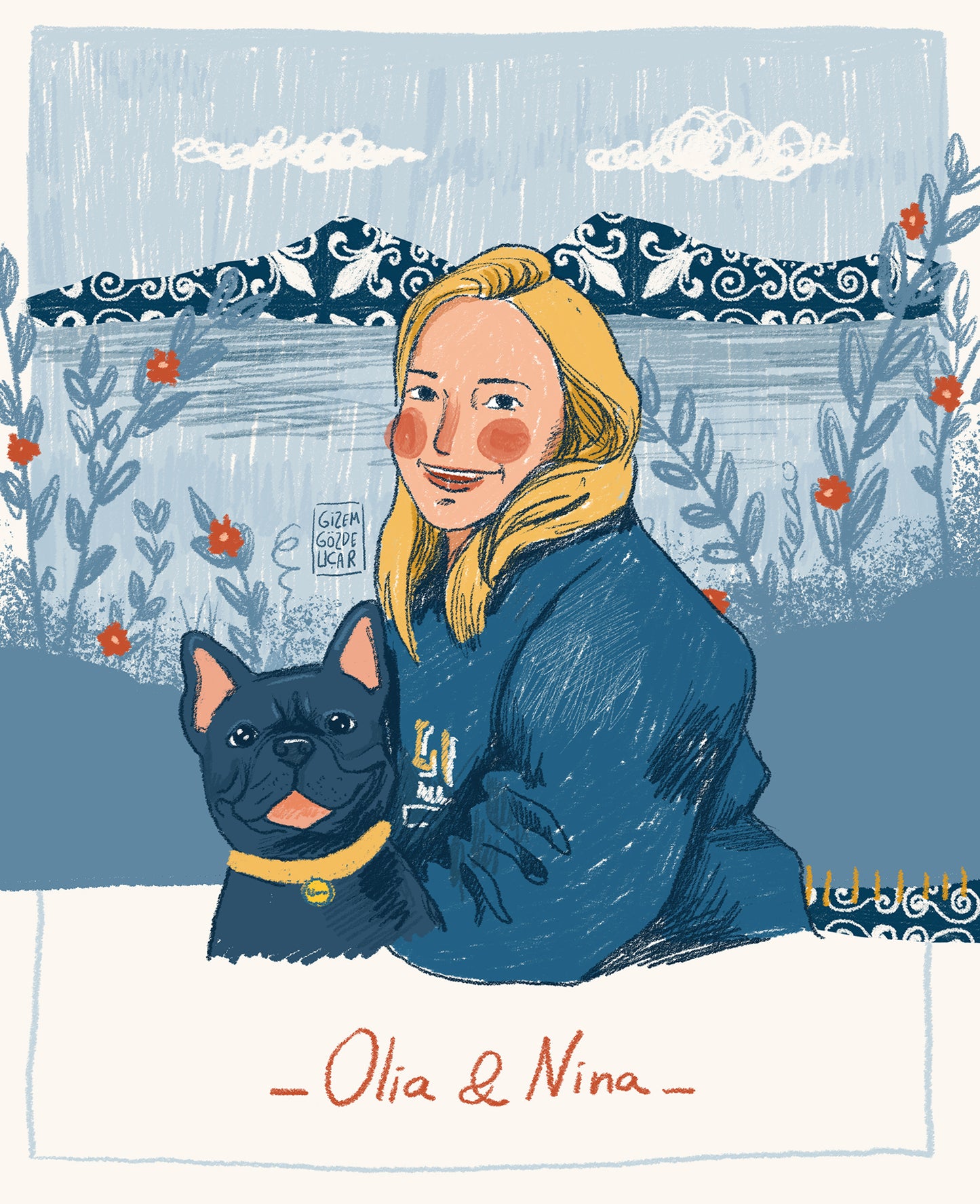 An Illustrated Family Portrait (Digital)